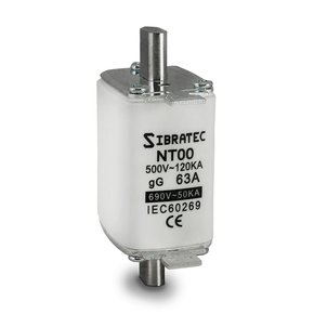 Fusível Retardado 120KA 690V | NH-00 125A