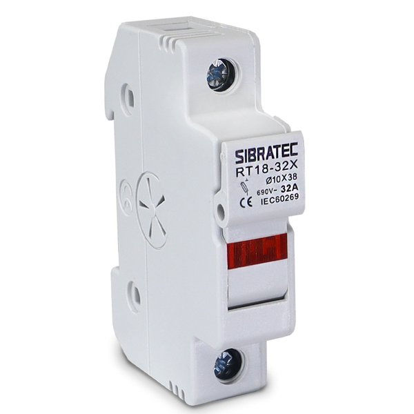 Porta Fusível Cartucho RT18-32 10x38mm | até 32A 1 Polo Porta Fusível Cartucho RT18-32 10x38mm | até 32A 1 Polo