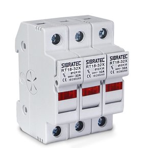 Porta Fusível Cartucho RT18-32 10x38mm | até 32A 2 Polos Porta Fusível Cartucho RT18-32 10x38mm | até 32A 2 Polos