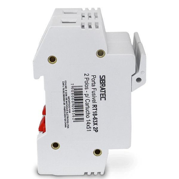Porta Fusível Cartucho RT18-63 14x51mm | até 63A 2 Polos