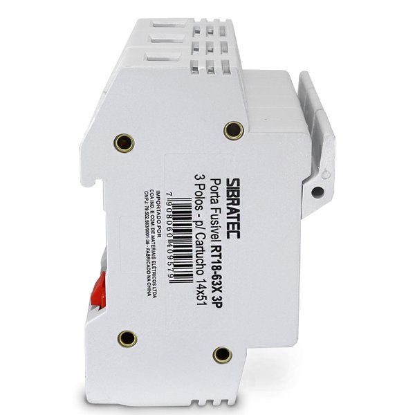 Porta Fusível Cartucho RT18-63 14x51mm | até 63A 3 Polos