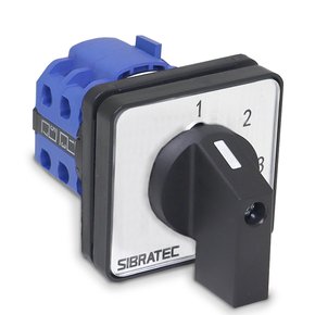 Chave Rotativa Seletora Unipolar 20A | LW28-20 3 Posições