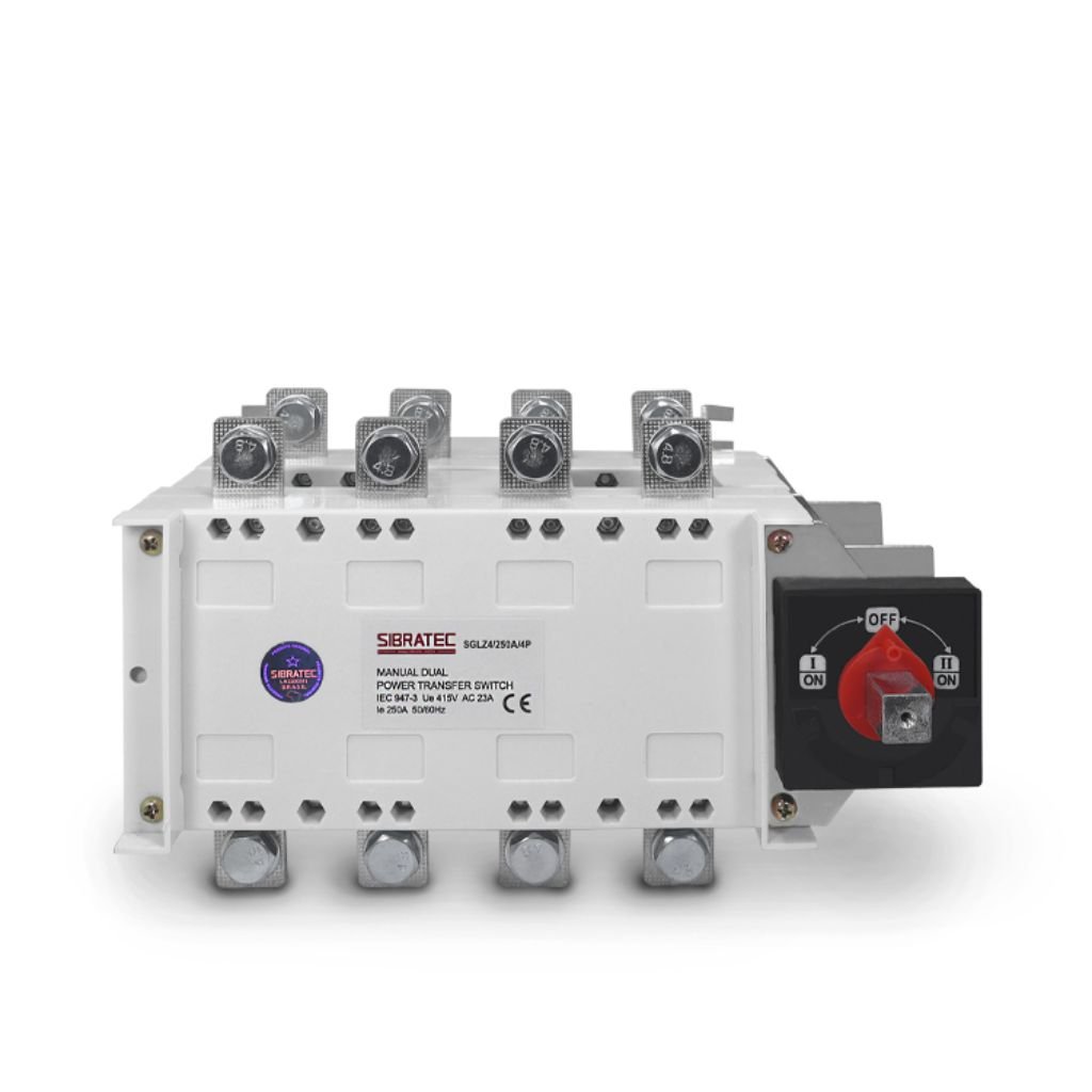 Chave Transf. Manual 3 Posições Sem Carga Tetrapolar 250A