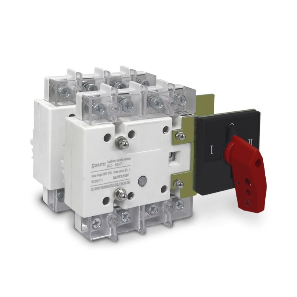 Chave Transf. Manual 3 Posições Sem Carga Tetrapolar Mini 100A