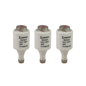 Kit Fusível Diazed 50KA 500V | RO21 20A | 3 peças