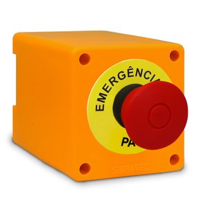 Conjunto Caixa com Botão de Emergência NR12 | BX1-AT42