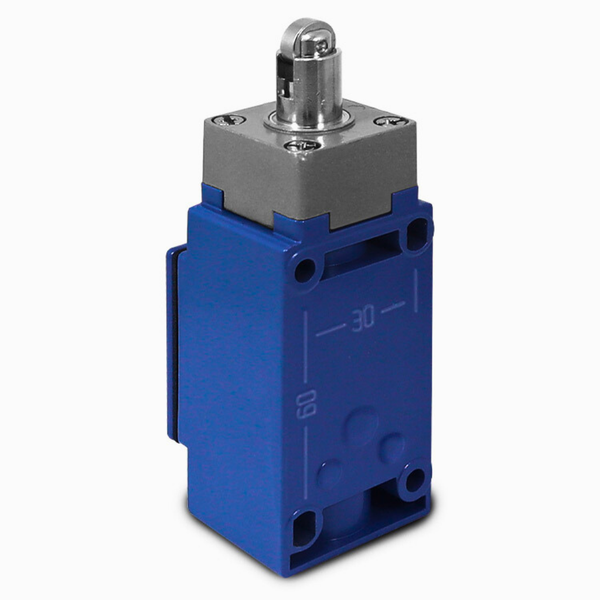 Chave Fim de Curso Metálico 1NA+1NF | AXCK-J167 Pino e Roldana