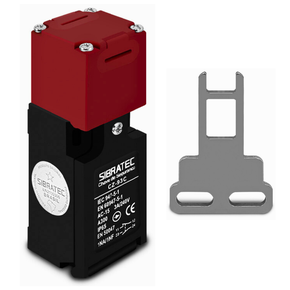 Kit Chave de Segurança CZ-93-C 1NA+1NF com Atuador T1 Reto