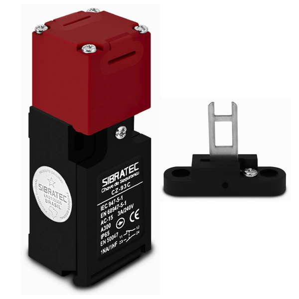 Kit Chave de Segurança CZ-93-C 1NA+1NF com Atuador T3