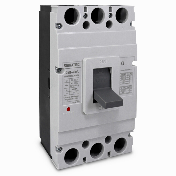 Disjuntor Trifásico | Caixa Moldada CM1 400L | 400A