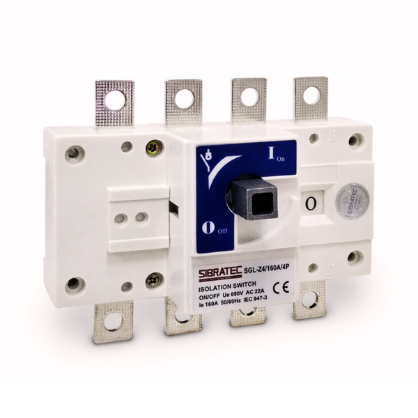 Chave Seccionadora Rotativa SGL-Z | 2 Posições Tetrapolar 160A