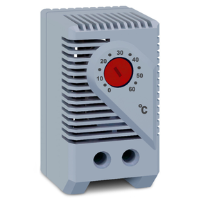 Termostato Meccanico KTS011 0-60&deg;C - Regolatore Temperatura Compatto Per Ventilatori
