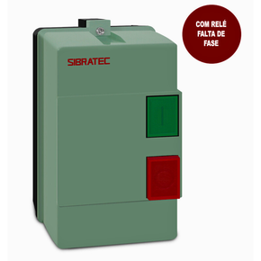 Chave Partida Direta QCXFF-185 220Vca 7-10A | 3CV Trifásico